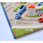 Alternate image 5 for IVI Mini City 3&#39;3" x 4&#39;11" 3-Dimensional Play Rug in Blue