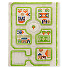 Alternate image 0 for IVI Traffic 2&#39;7&quot; x 3&#39;8&quot; 3-Dimensional Play Rug in Green