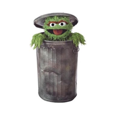 Roomates Sesame Street Giant Oscar the Grouch Wall Decal | Bed Bath ...