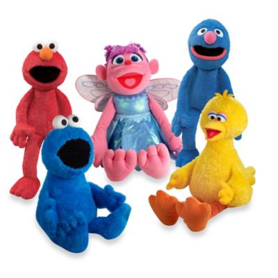 sesame street characters stuffed animals