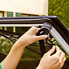 Alternate image 3 for Brica&reg; Magnetic Stretch-to-Fit&trade; Window Shade in Black