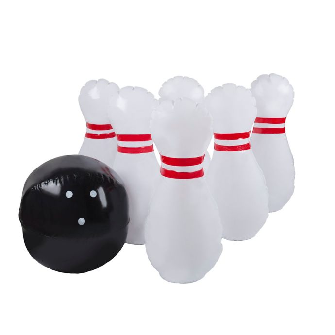 tesco giant bowling set