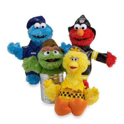 sesame street plush characters