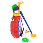 Alternate image 1 for Hey! Play! Toddler Toy Golf Play Set and Carrier