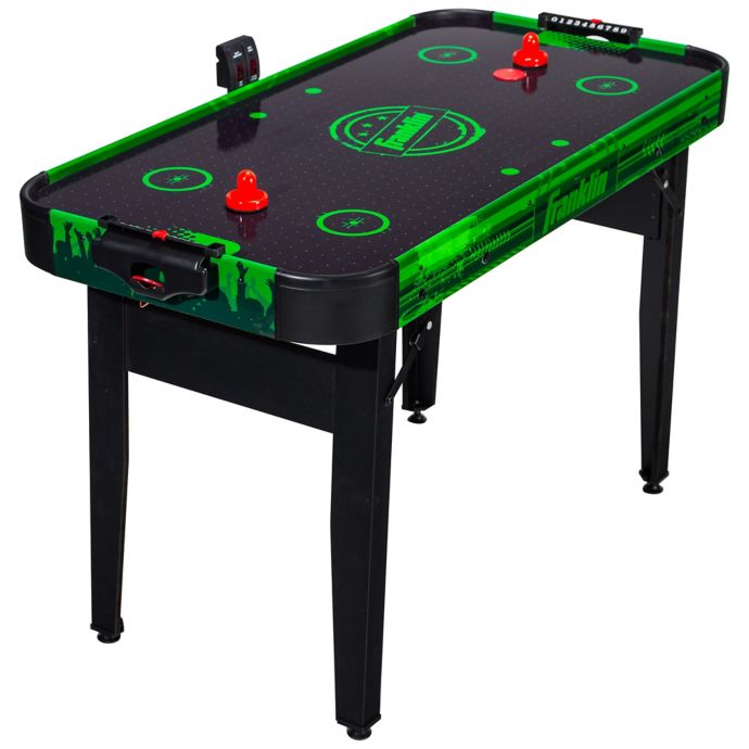 Franklin Sports 48 Inch Authentic Air Hockey Table In Black Green