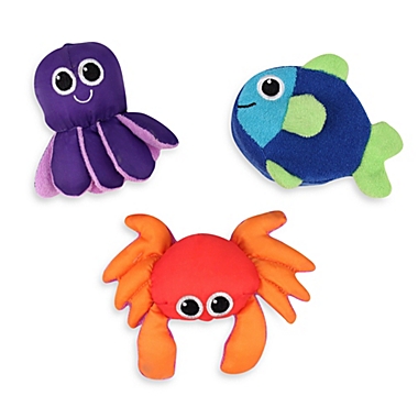 Sassy&reg; Soft Swimmers Bath Toys. View a larger version of this product image.