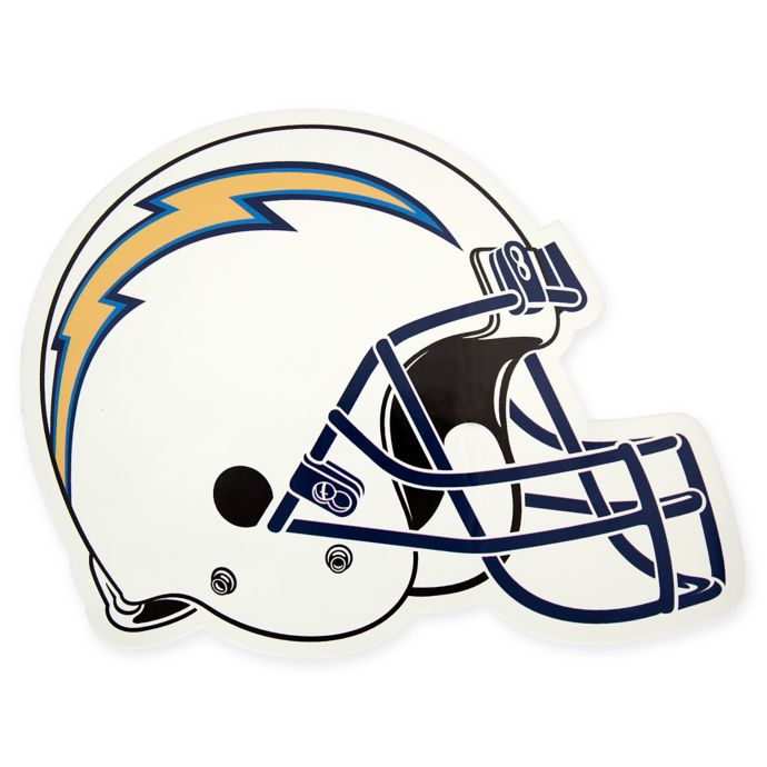 NFL Los Angeles Chargers Outdoor Helmet Graphic Decal | Bed Bath & Beyond