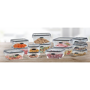Stor-all Solutions 26-Piece Press & Click Food Storage Set. View a larger version of this product image.