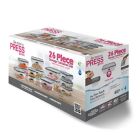 Alternate image 9 for Stor-all Solutions 26-Piece Press & Click Food Storage Set