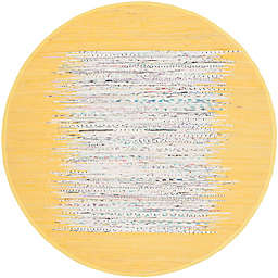 Safavieh Montauk 4' x 4' Beatrix Rug in Yellow