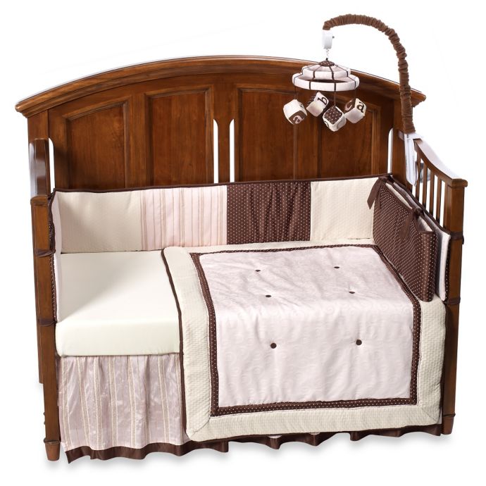 Lambs Ivy Madison Avenue 4 Piece Crib Bedding Set And