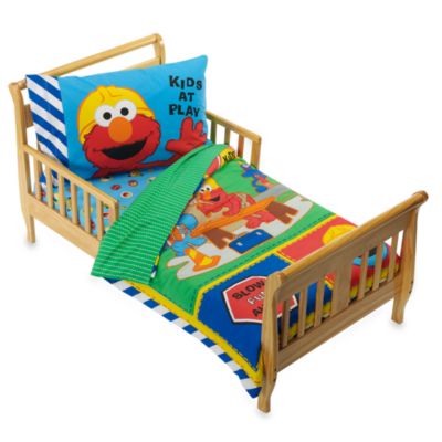 sesame street crib bedding set