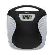 Conair&reg; Thinner&reg; Portable Digital Bathroom Scale in Black/Silver