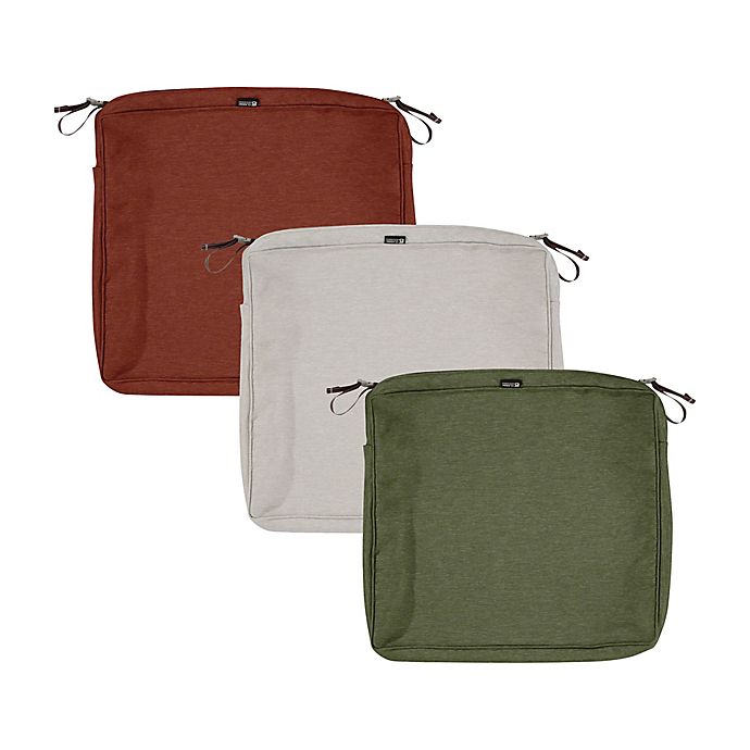 Alternate image 1 for Classic Accessories® Montlake™ FadeSafe Outdoor Cushion Slip Cover Collection