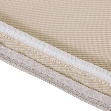 Classic Accessories&reg; Montlake&trade; 21-Inch x 19-Inch Dining Seat Cushion Slip Cover in Beige. View a larger version of this product image.
