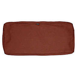 Classic Accessories® Montlake™  Bench/Settee Cushion Slip Cover in Heather Red