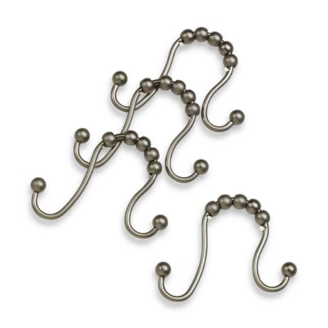 Moen® Double Shower Curtain Hooks (Set of 12) | Bed Bath & Beyond