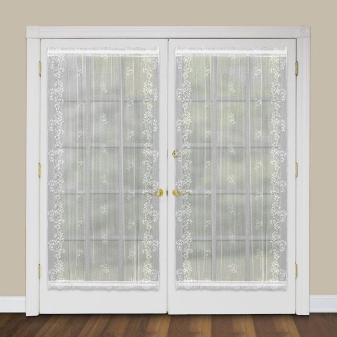 Heritage Lace Sheer Divine Rod Pocket Window Door Panels