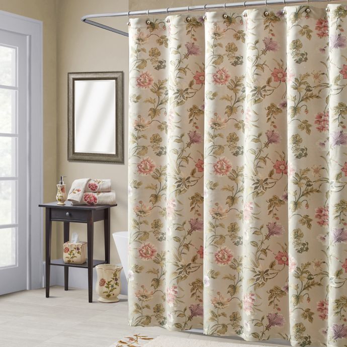 Croscill® Daphne Shower Curtain | Bed Bath & Beyond
