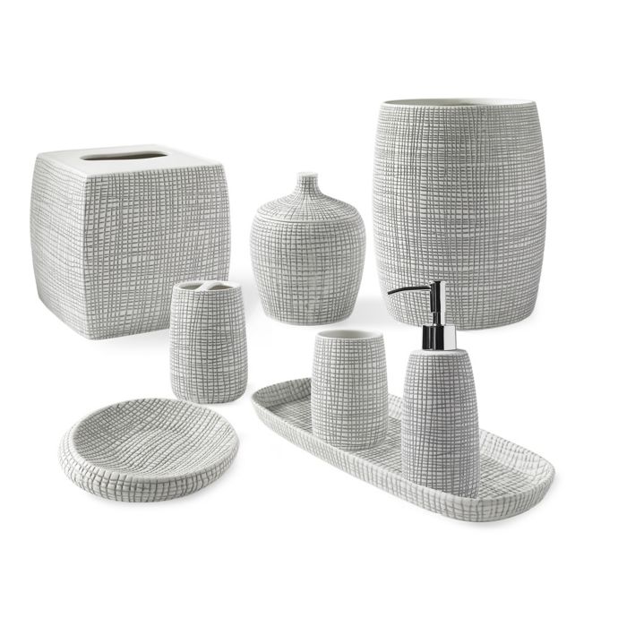 Kassatex Raffia Bath Accessory Collection Bed Bath and Beyond Canada