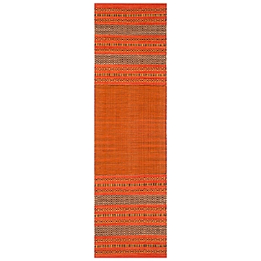 Safavieh Montauk 2&#39;3&quot; x 8&#39; Savannah Rug in Orange. View a larger version of this product image.