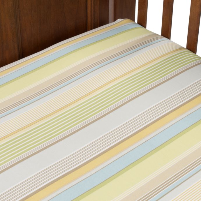 Glenna Jean Finley Striped Fitted Crib Sheet Buybuy Baby