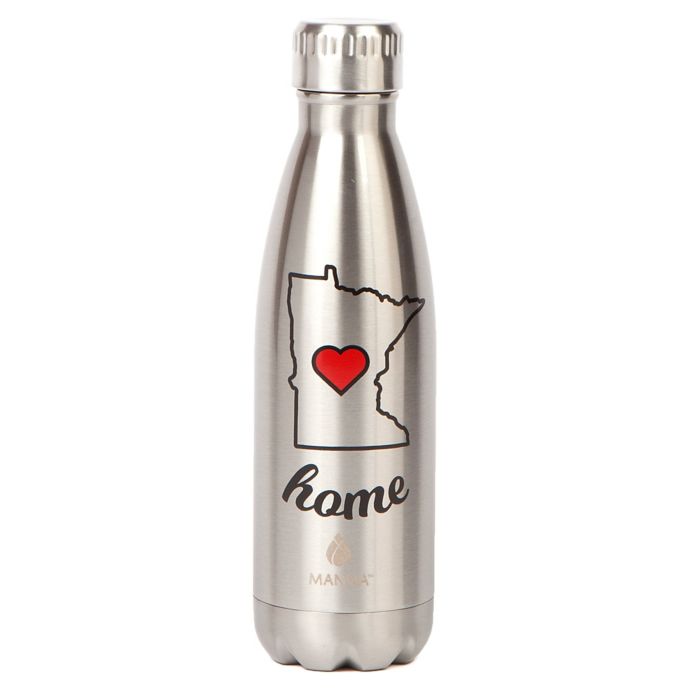 Manna™ Vogue® Minnesota 17 oz. Double Wall Stainless Steel Water Bottle