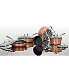 Alternate image 1 for Starfrit the Rock&trade; Nonstick 10-Piece Cookware Set in Copper