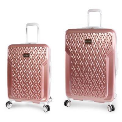 rose gold luggage