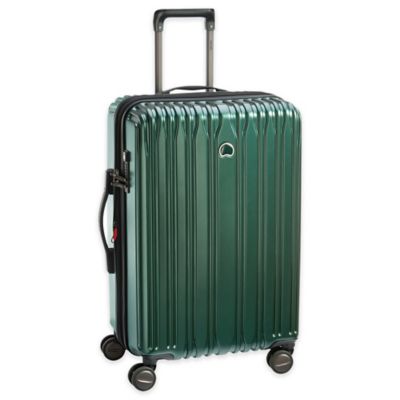 emerald green suitcase