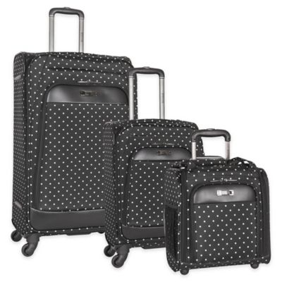 it polka dot luggage