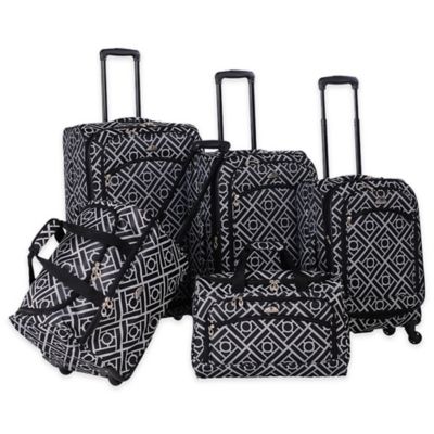 5 piece spinner luggage set