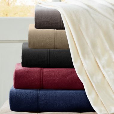 Peak Performance Knitted Microfleece Sheet Set. View a larger version of this product image.