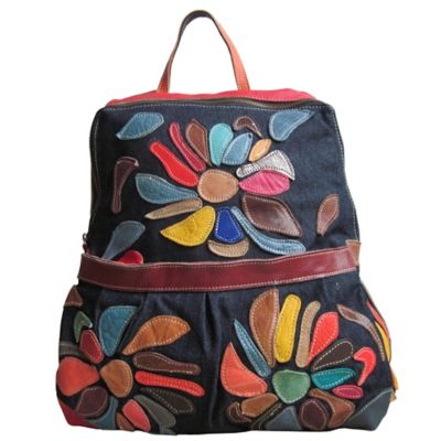 Floral Mini Carrier Backpack