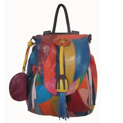 Amerileather Rainbow Betsy Backpack