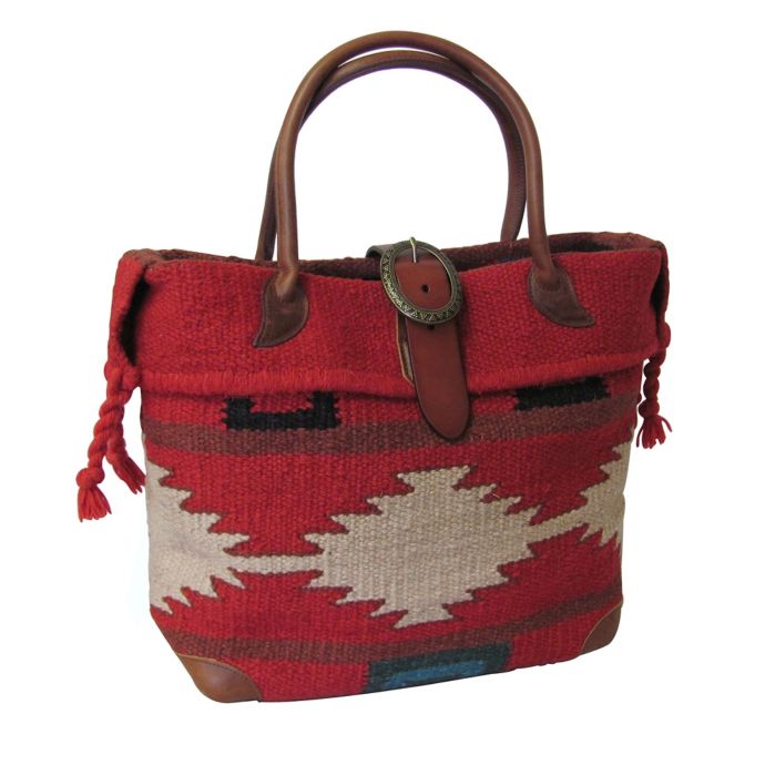 woven wool bag