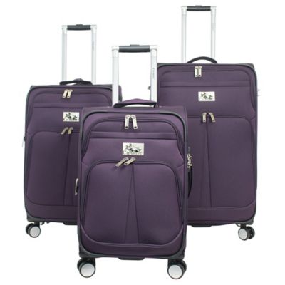 luggage set that attaches to each other