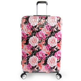 Bebe Marie Rolling Hardside Spinner Luggage Collection In Floral Bed Bath Beyond