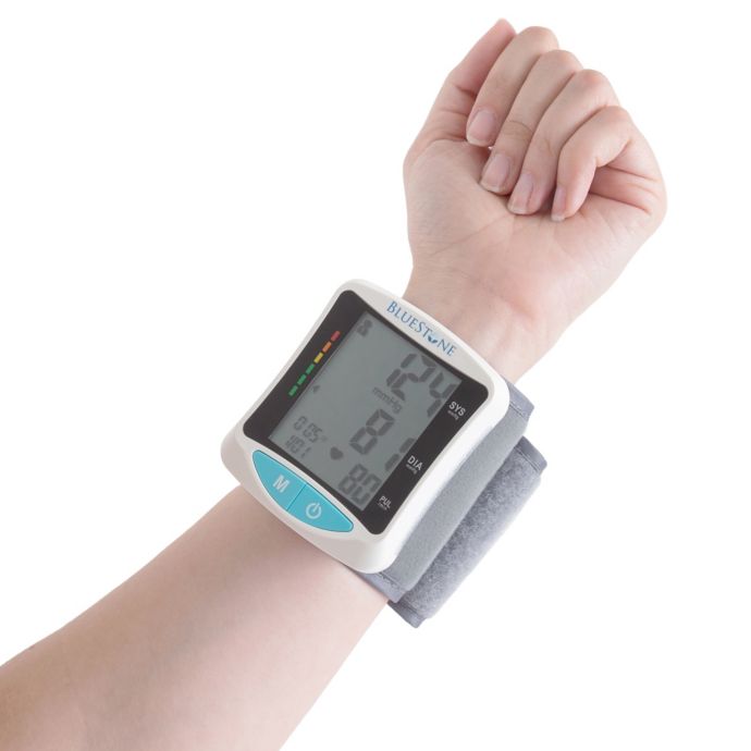 Bluestone Automatic Digital Wrist Blood Pressure Monitor | Bed Bath ...