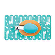 Rhoost&trade; Baby Nail Clipper and 10-Pack Emery Board Set in Teal