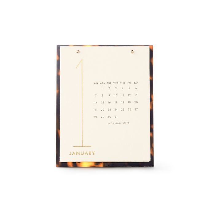 Kate Spade New York Tortoise Desk Calendar Bed Bath Beyond