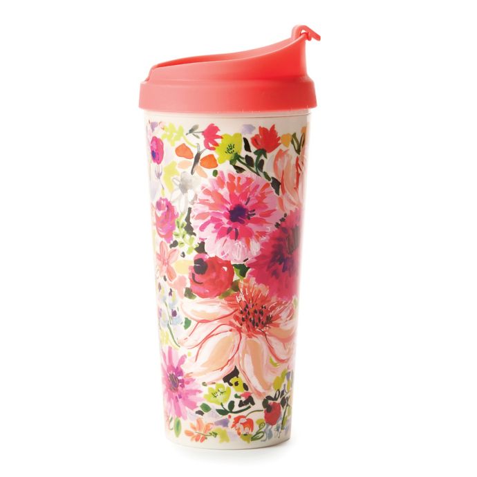 kate spade new york Dahlia Floral Thermal Travel Mug Bed Bath and
