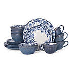 Alternate image 0 for Pfaltzgraff&reg; Gabriela 16-Piece Dinnerware Set in Blue
