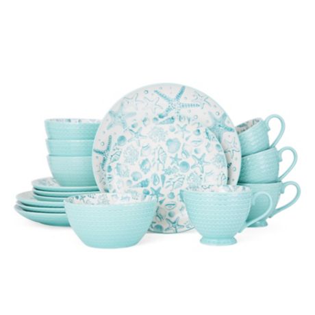 corelle dinnerware sets teal