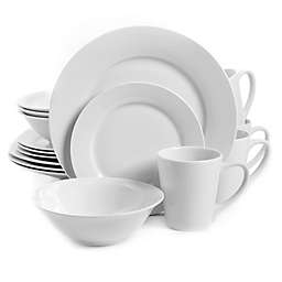 Gibson Home Noble Court 16-Piece Dinnerware Set in White