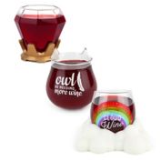 BigMouth Inc. Graphic Wine Glass Collection