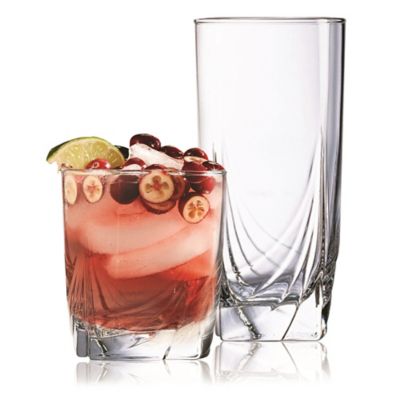 Luminarc Ascot 16-Piece Tumbler Set