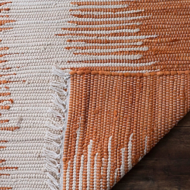 Safavieh Montauk 3&#39; x 5&#39; Ryder Rug in Orange. View a larger version of this product image.
