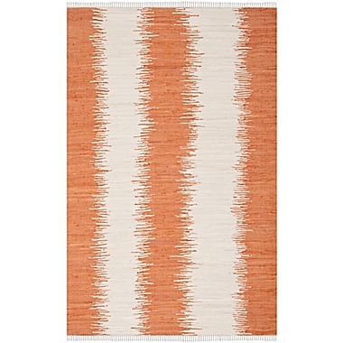 Safavieh Montauk 4&#39; x 6&#39; Ryder Rug in Orange. View a larger version of this product image.