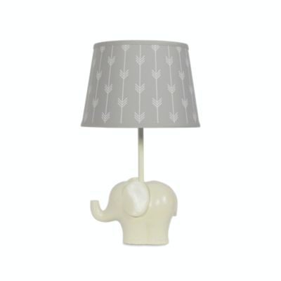 grey nursery lamp